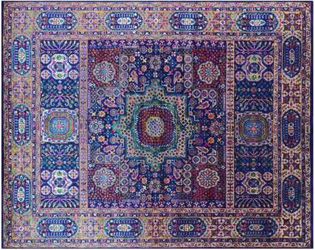 Mamluk Hand-Knotted Wool & Silk Rug - Manhattan Rugs