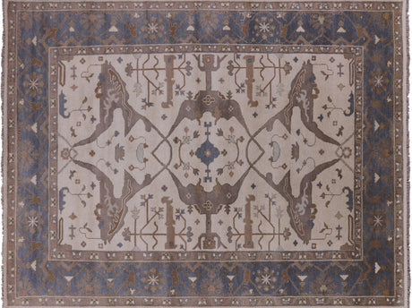 Oushak Handmade Wool Area Rug - Manhattan Rugs