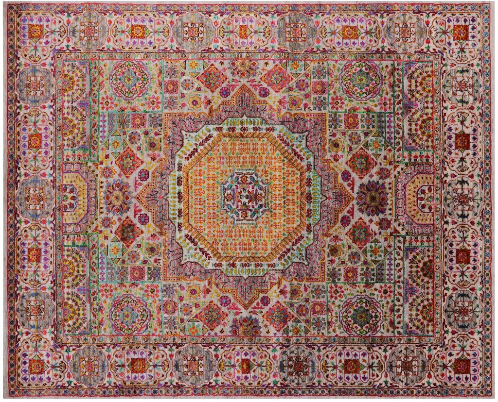 Wool & Silk Mamluk Handmade Rug - Manhattan Rugs