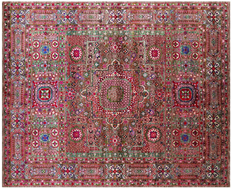 Wool & Silk Mamluk Hand Knotted Rug - Manhattan Rugs