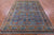 Grey 7' 9" X 9' 9" Persian Ziegler Wool & Silk Handmade Rug - Q13741