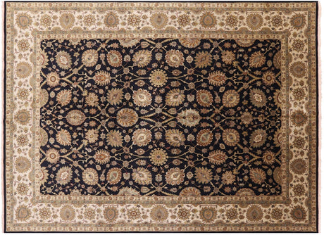 Persian Tabriz  Handmade Wool Rug - Manhattan Rugs