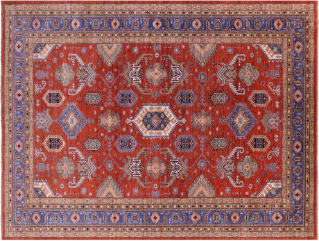 Super Kazak Handmade Wool Rug - Manhattan Rugs