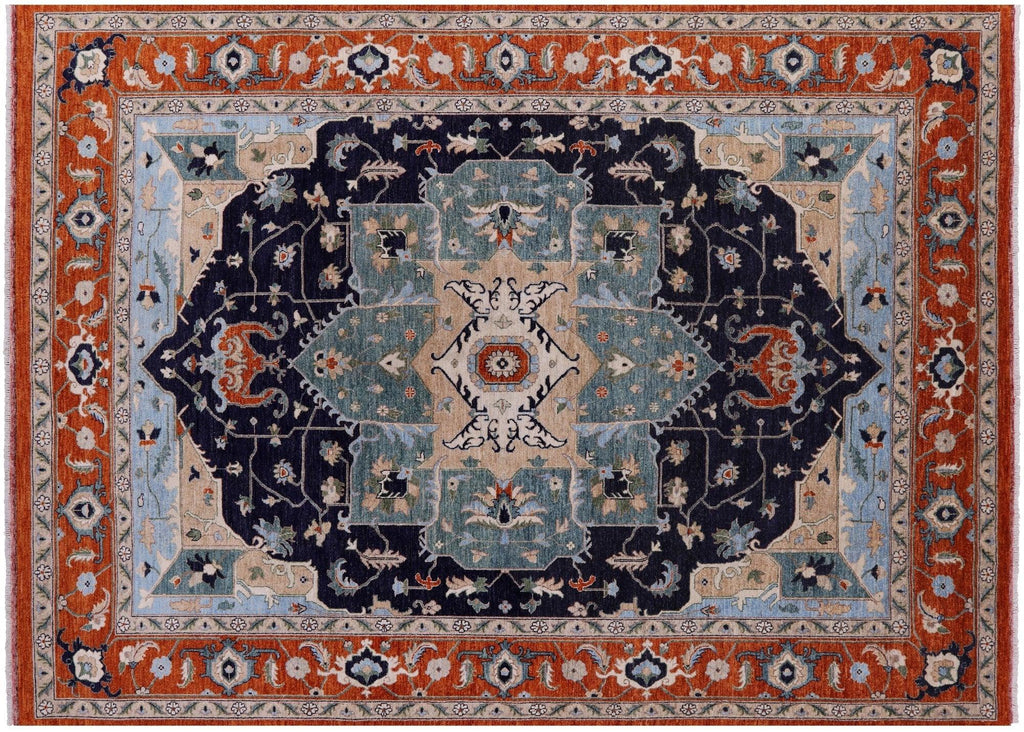 Persian Fine Serapi Hand-Knotted Wool Rug - Manhattan Rugs