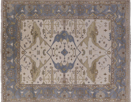 Turkish Oushak Handmade Wool Rug - Manhattan Rugs