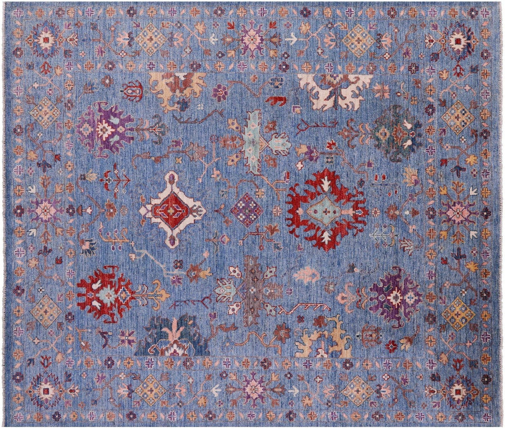 Turkish Oushak Hand Knotted Wool Rug - Manhattan Rugs