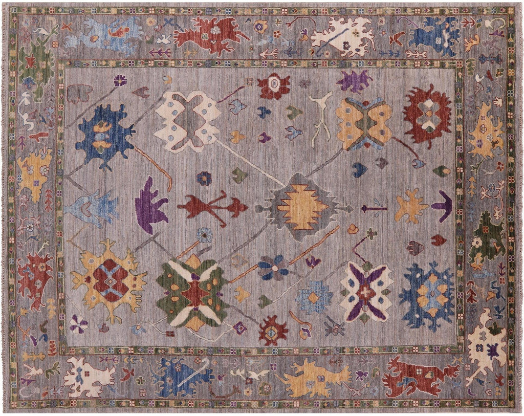 Turkish Oushak Handmade Wool Rug - Manhattan Rugs