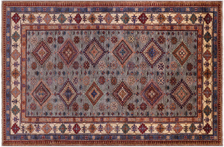 Super Kazak Handmade Wool Rug - Manhattan Rugs
