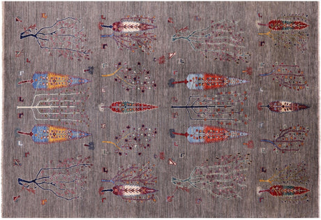 Tribal Persian Gabbeh Handmade Wool Rug - Manhattan Rugs