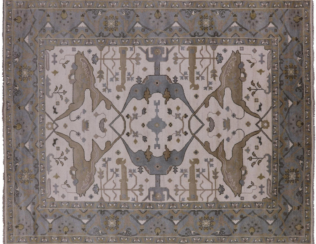 Oushak Handmade Wool Area Rug - Manhattan Rugs