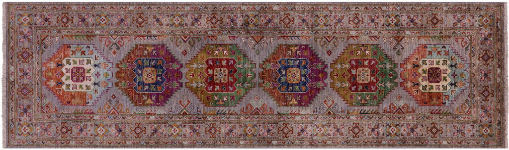 Fine Turkmen Hand Knotted Wool Runner Rug - Manhattan Rugs