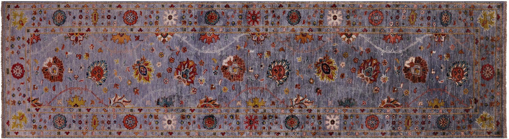 Persian Tabriz Hand Knotted Wool Runner Rug - Manhattan Rugs
