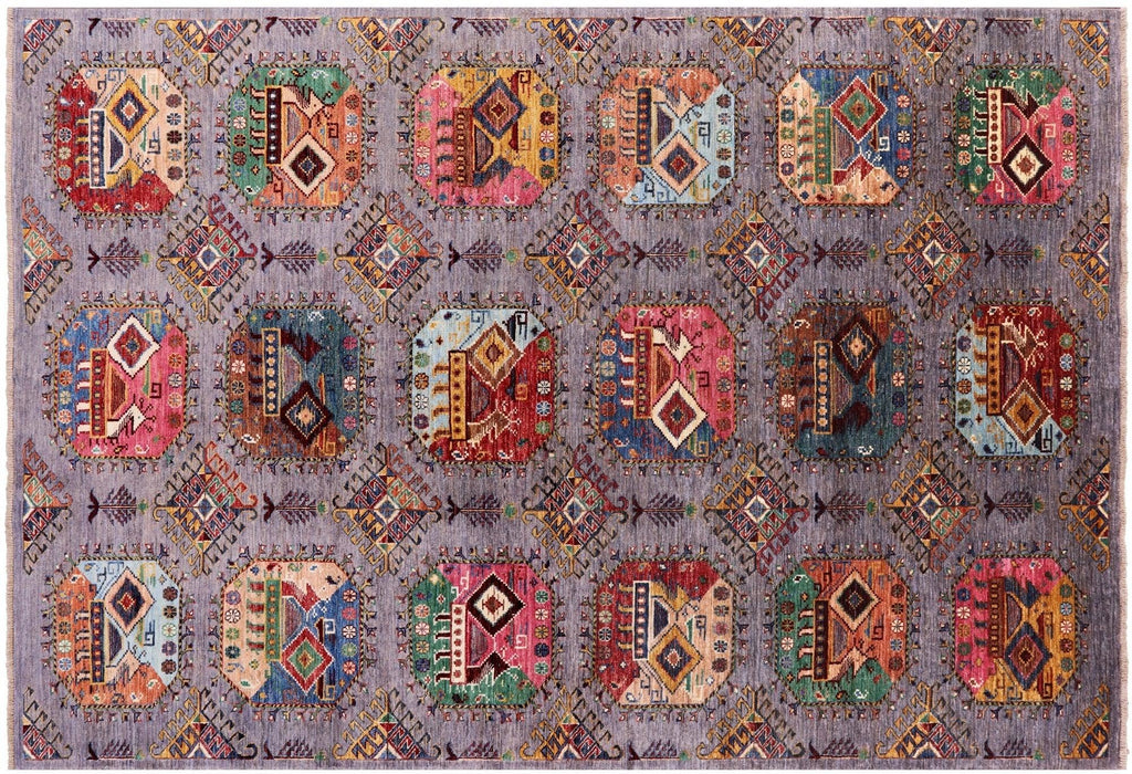 Fine Turkmen Ersari Handmade Wool Rug - Manhattan Rugs