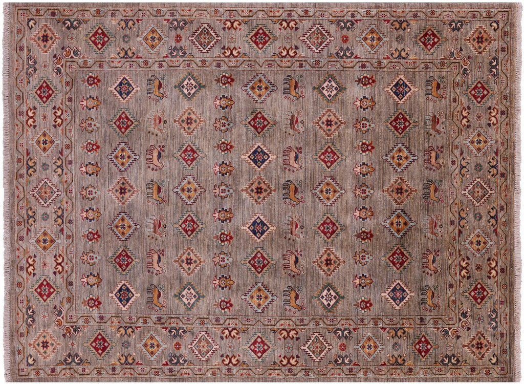 Tribal Persian Gabbeh Hand Knotted Rug - Manhattan Rugs
