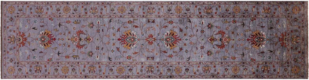 Runner Persian Tabriz Hand Knotted Wool Rug - Manhattan Rugs