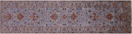 Runner Persian Tabriz Hand Knotted Wool Rug - Manhattan Rugs