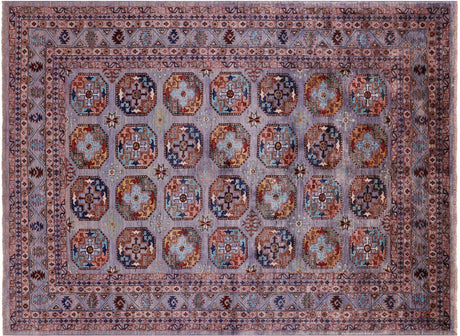 Hand-Knotted Super Turkmen  Ersari Wool Rug - Manhattan Rugs