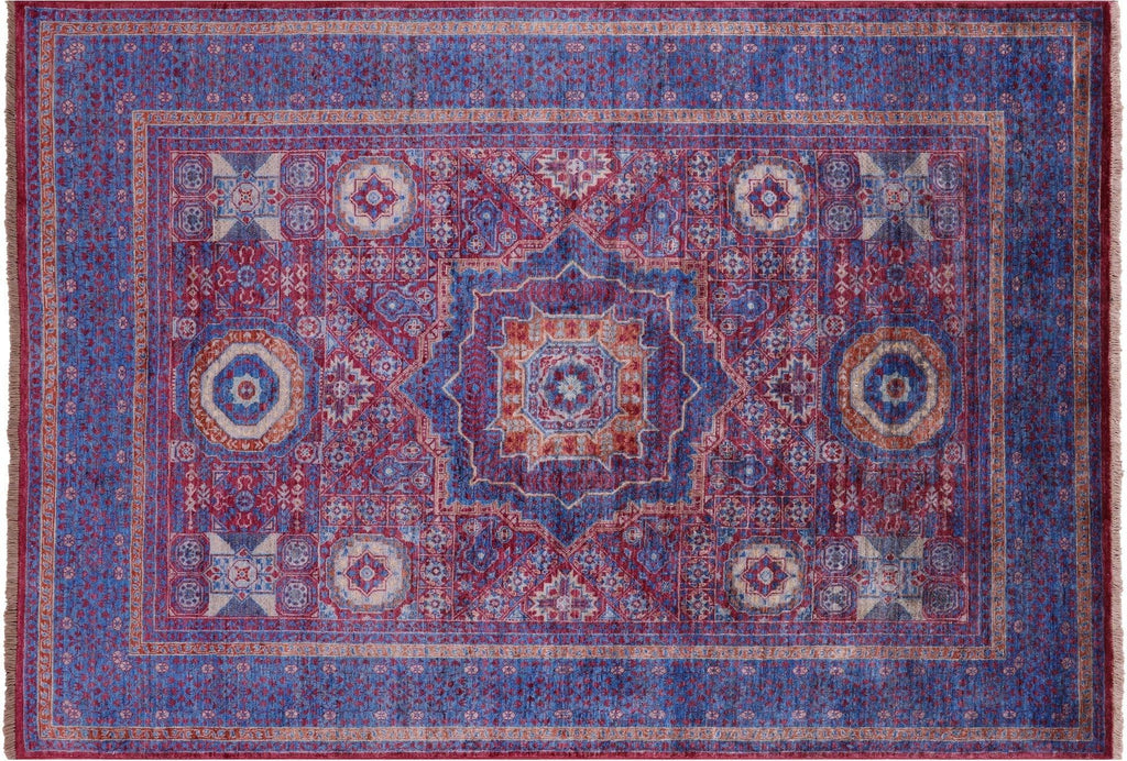 Mamluk Geometric Handmade Wool Rug - Manhattan Rugs