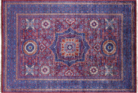 Mamluk Geometric Handmade Wool Rug - Manhattan Rugs