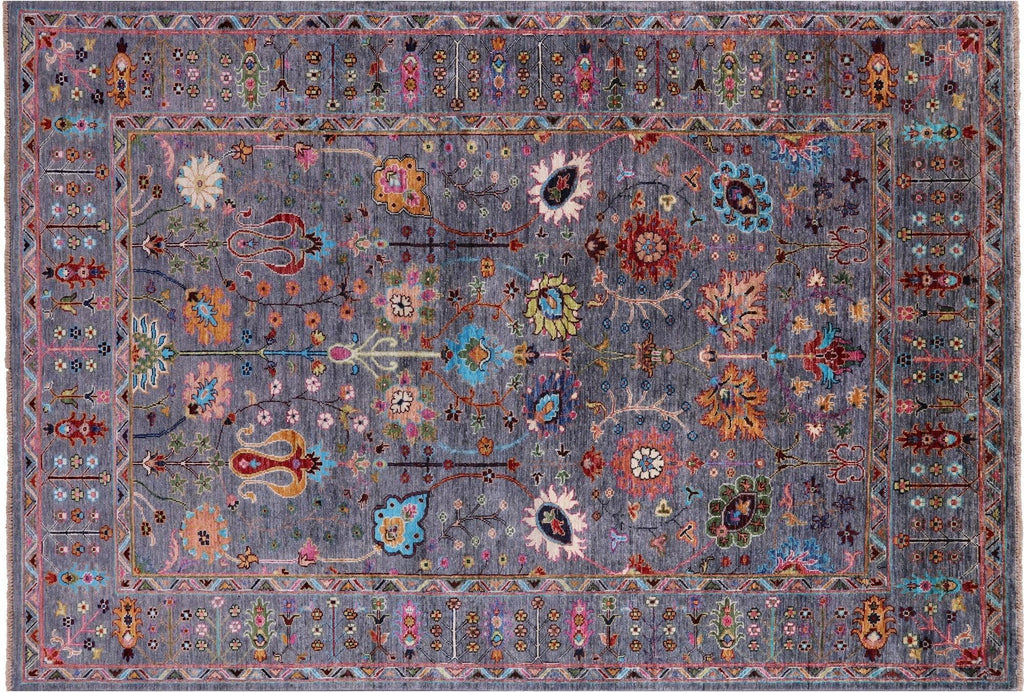 Persian Tabriz Hand-Knotted Wool Rug - Manhattan Rugs