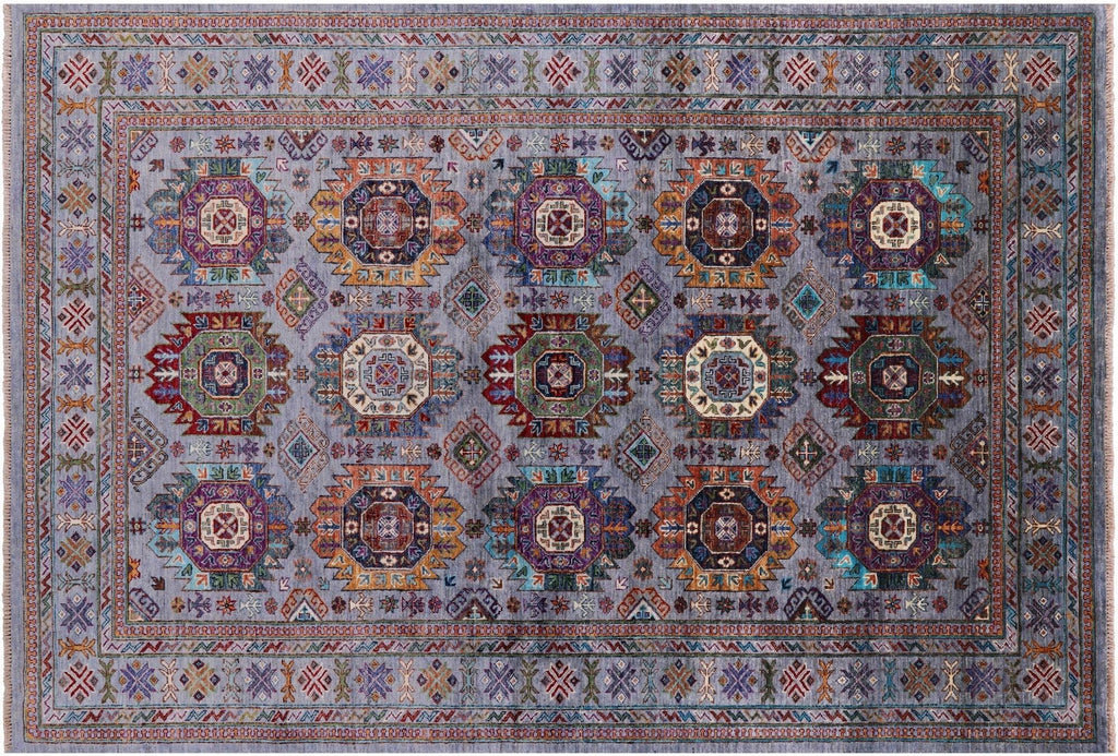 Fine Turkmen Hand-Knotted Wool Rug - Manhattan Rugs