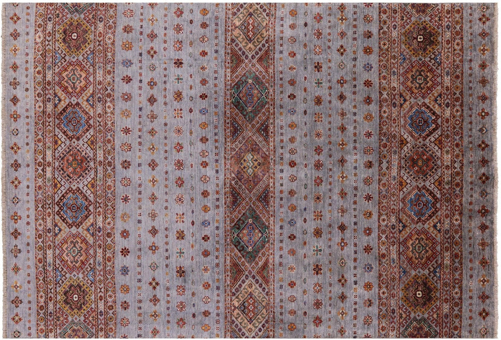 Super Kazak Khorjin Hand-Knotted Wool Rug - Manhattan Rugs