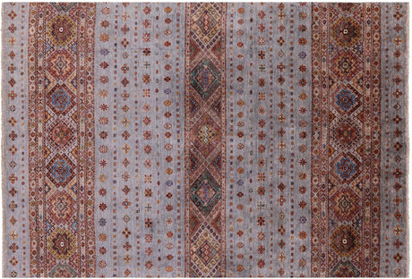Super Kazak Khorjin Hand-Knotted Wool Rug - Manhattan Rugs