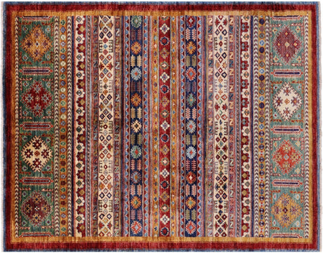 Persian Tribal Gabbeh Hand-Knotted Wool Rug - Manhattan Rugs