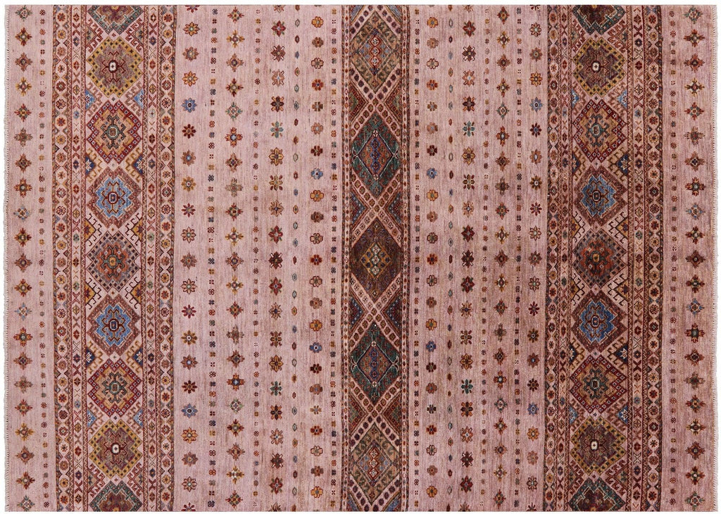 Hand Knotted Khorjin Super Kazak Rug - Manhattan Rugs