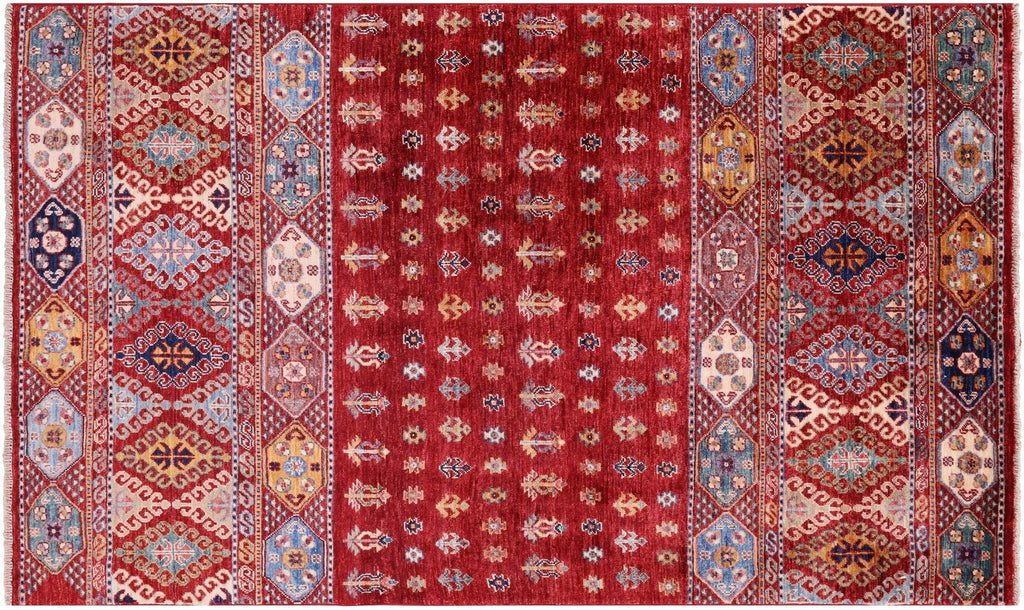 Super Kazak Khorjin Handmade Wool Rug - Manhattan Rugs