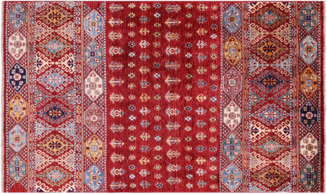 Super Kazak Khorjin Handmade Wool Rug - Manhattan Rugs