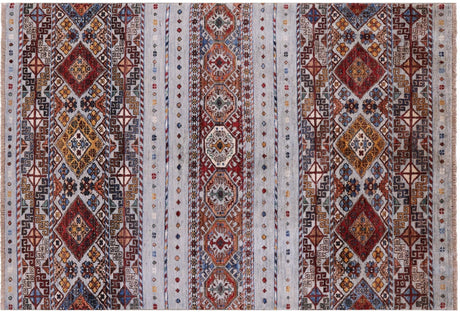 Handmade Khorjin Super Kazak Wool Rug - Manhattan Rugs