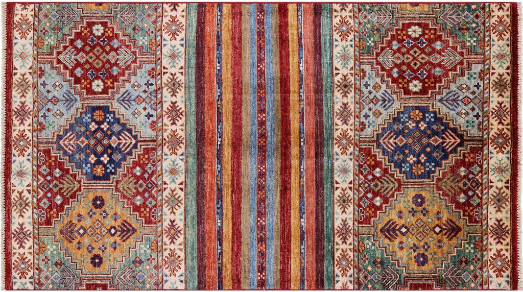Khorjin Super Kazak Hand Knotted Wool Rug - Manhattan Rugs