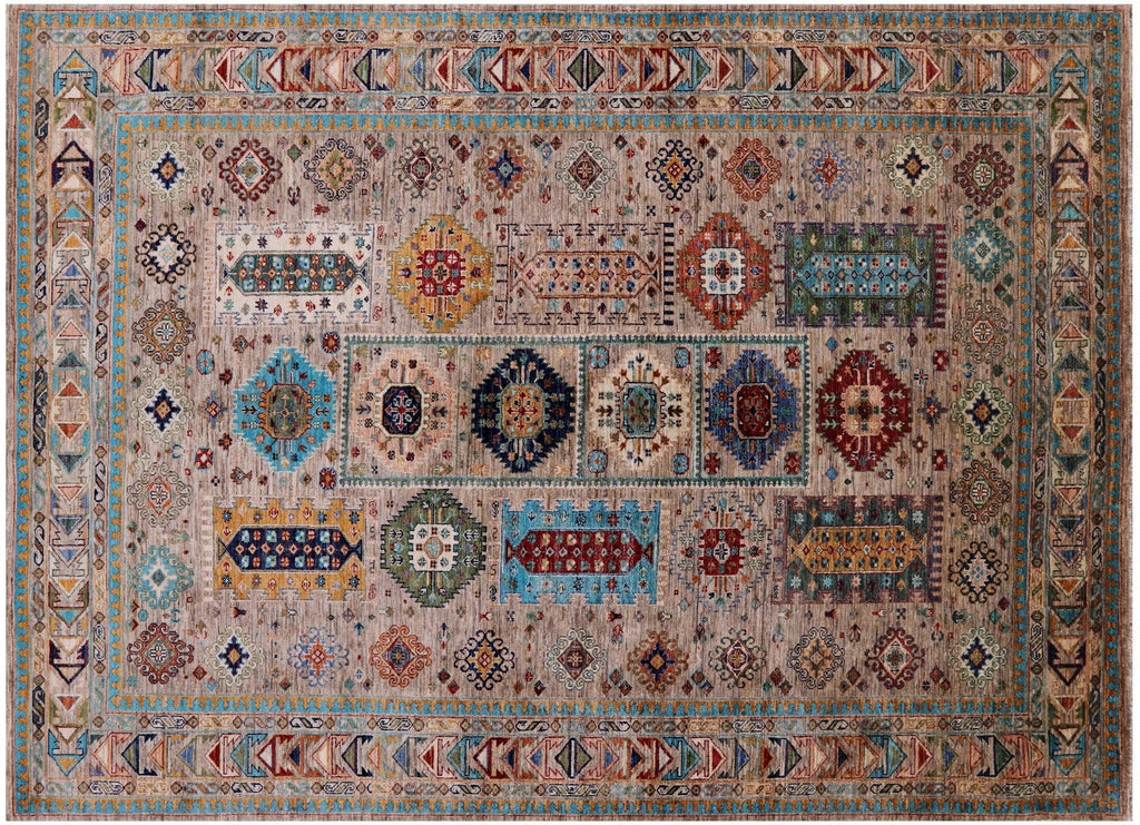 Fine Turkmen Ersari Hand Knotted Wool Rug - Manhattan Rugs