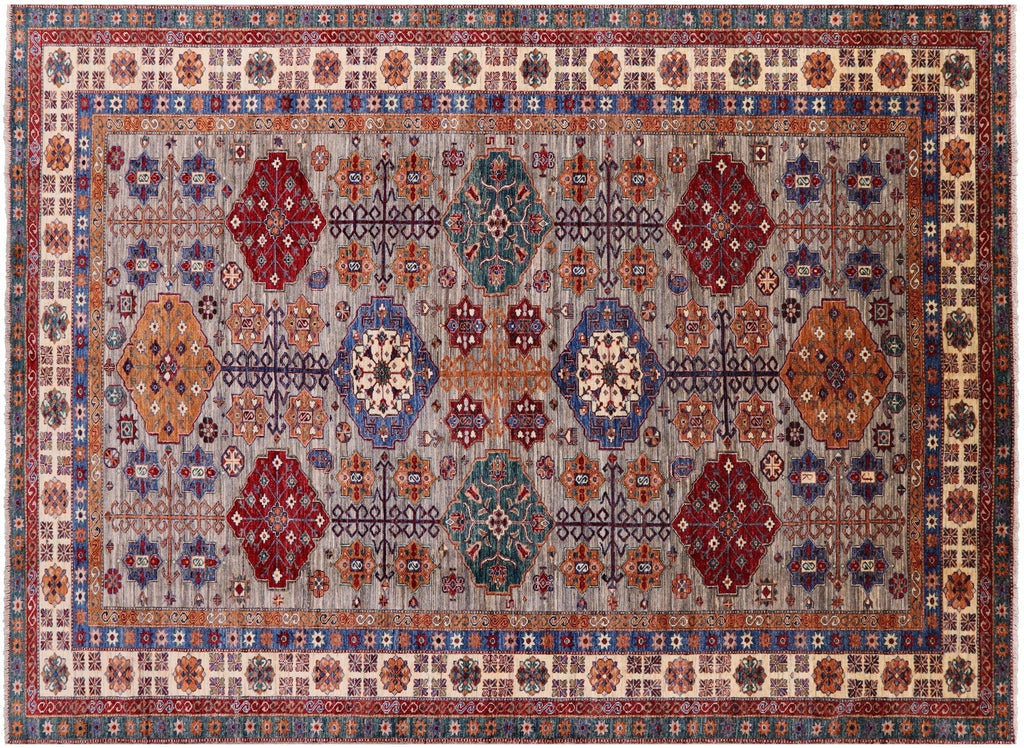 Super Kazak Hand Knotted Wool Rug - Manhattan Rugs