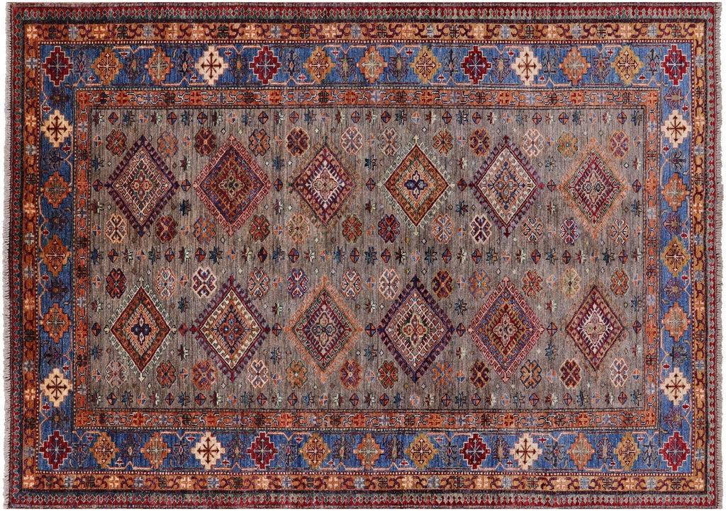 Super Kazak Hand Knotted Wool Rug - Manhattan Rugs