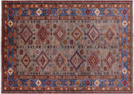 Super Kazak Hand Knotted Wool Rug - Manhattan Rugs