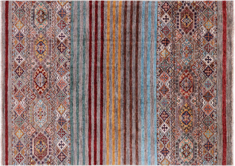 Handmade Khorjin Super Kazak Wool Rug - Manhattan Rugs