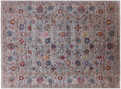 Hand-Knotted Persian Tabriz Wool Rug - Manhattan Rugs