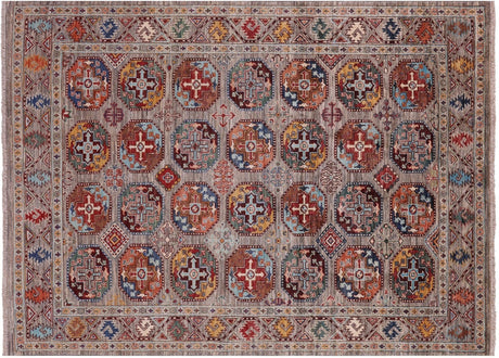 Hand Knotted Super Turkmen Ersari Wool Rug - Manhattan Rugs