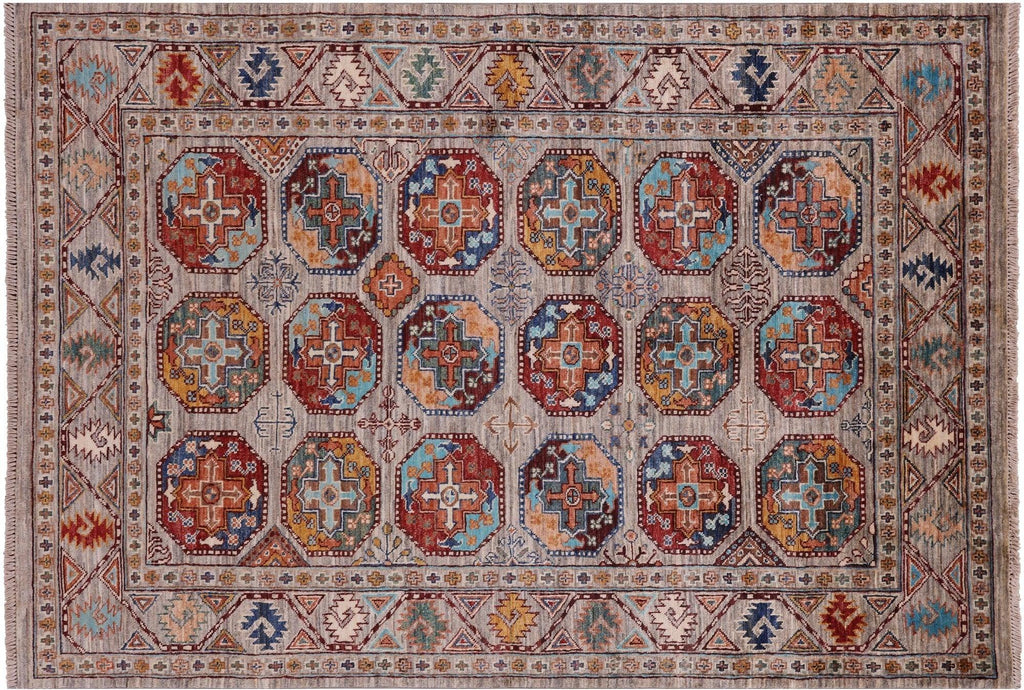 Super Turkmen Ersari Hand Knotted Rug - Manhattan Rugs