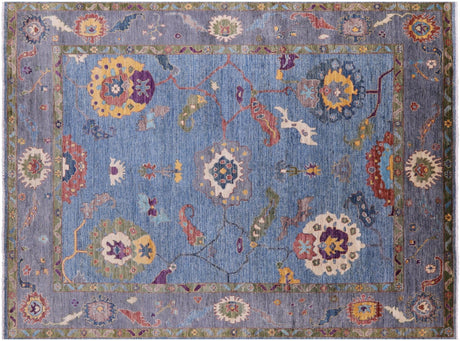 Turkish Oushak Hand Knotted Wool Rug - Manhattan Rugs
