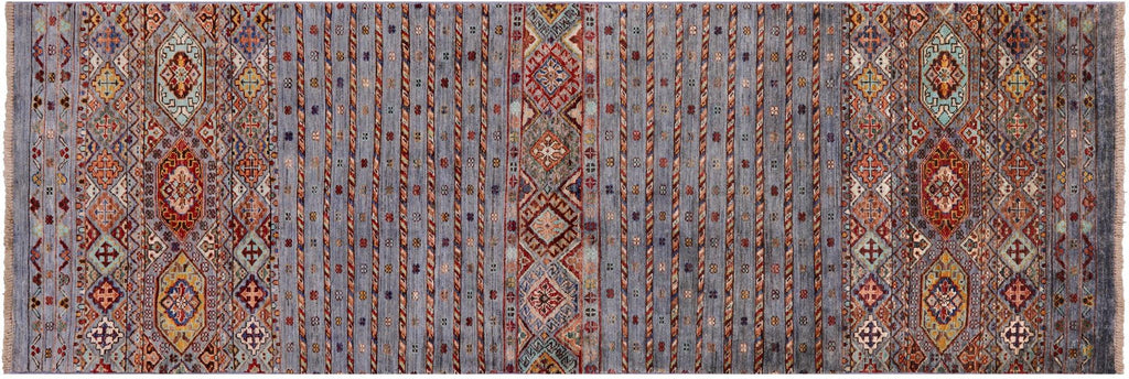 Khorjin Super Kazak Handmade Wool Runner Rug - Manhattan Rugs
