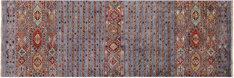 Khorjin Super Kazak Handmade Wool Runner Rug - Manhattan Rugs