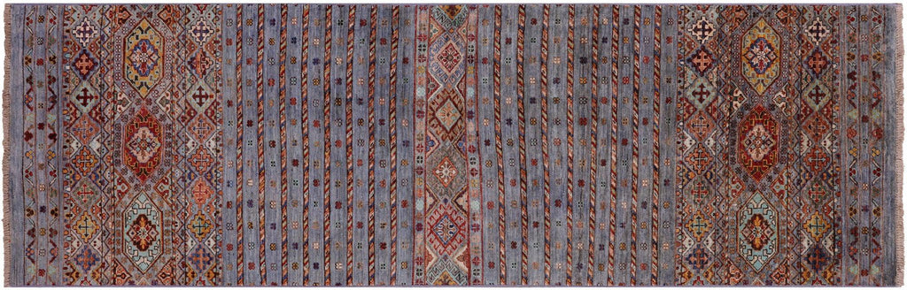 Khorjin Super Kazak Handmade Wool Runner Rug - Manhattan Rugs