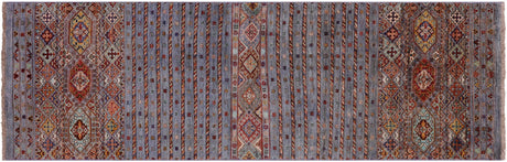 Khorjin Super Kazak Handmade Wool Runner Rug - Manhattan Rugs