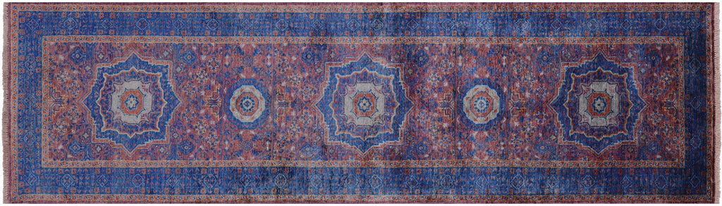 Runner Mamluk Hand Knotted Wool Rug - Manhattan Rugs
