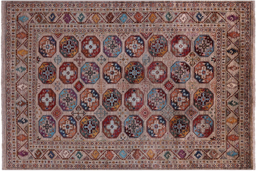 Super Turkmen  Ersari Hand-Knotted Wool Rug - Manhattan Rugs