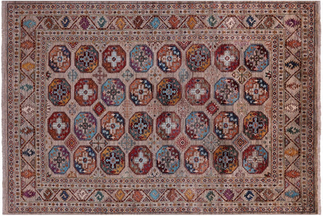 Super Turkmen  Ersari Hand-Knotted Wool Rug - Manhattan Rugs