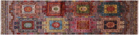 Runner Persian Hand Knotted Wool Rug - Manhattan Rugs